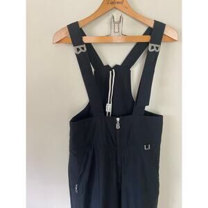 Bogner Ski Bib Black Overall Pants Vintage Size 32*